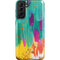 Etta Vee Turquoise Brush Stroke Galaxy S21 Plus 5G Pro Case