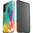 Etta Vee Turquoise Brush Stroke Galaxy S21 Plus 5G Pro Case