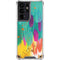 Etta Vee Turquoise Brush Stroke Galaxy S21 Ultra 5G Clear Case