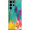 Etta Vee Turquoise Brush Stroke Galaxy S21 Ultra 5G Skin