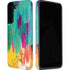 Etta Vee Turquoise Brush Stroke Galaxy S22 Pro Case