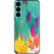 Etta Vee Turquoise Brush Stroke Galaxy S22 Skin