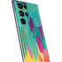 Etta Vee Turquoise Brush Stroke Galaxy S22 Ultra Skin