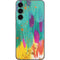 Etta Vee Turquoise Brush Stroke Galaxy S23 Plus Skin