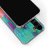 Turquoise Brush Stroke by Etta Vee Galaxy S24 Plus Clear Case
