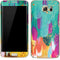 Etta Vee Turquoise Brush Stroke Galaxy S7 Edge Skin