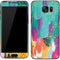 Etta Vee Turquoise Brush Stroke Galaxy S7 Skin