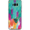 Etta Vee Turquoise Brush Stroke Galaxy S8 Skin