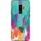 Etta Vee Turquoise Brush Stroke Galaxy S9 Plus Skin