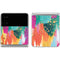 Etta Vee Turquoise Brush Stroke Galaxy Z Flip4 5G Skin