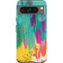 Turquoise Brush Stroke by Etta Vee Google Pixel 8 Pro Impact Case