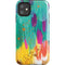 Etta Vee Turquoise Brush Stroke iPhone 11 Impact Case