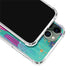 Turquoise Brush Stroke by Etta Vee iPhone 11 Pro Max Clear Case