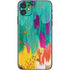 Etta Vee Turquoise Brush Stroke iPhone 11 Skin