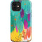 Etta Vee Turquoise Brush Stroke iPhone 12 Impact Case