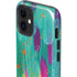 Etta Vee Turquoise Brush Stroke iPhone 12 Impact Case