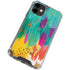 Etta Vee Turquoise Brush Stroke iPhone 12 Mini Clear Case