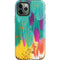 Etta Vee Turquoise Brush Stroke iPhone 12 Pro Impact Case