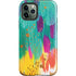 Etta Vee Turquoise Brush Stroke iPhone 12 Pro Impact Case