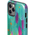 Etta Vee Turquoise Brush Stroke iPhone 12 Pro Impact Case
