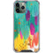 Etta Vee Turquoise Brush Stroke iPhone 12 Pro Max Clear Case