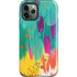 Etta Vee Turquoise Brush Stroke iPhone 12 Pro Max Impact Case