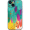 Etta Vee Turquoise Brush Stroke iPhone 13 Mini Skin