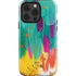 Etta Vee Turquoise Brush Stroke iPhone 13 Pro Impact Case