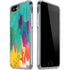 Etta Vee Turquoise Brush Stroke iPhone SE (2nd & 3rd Gen) Clear Case