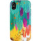 Etta Vee Turquoise Brush Stroke iPhone XS Pro Case