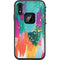 Etta Vee Turquoise Brush Stroke LifeProof Fre iPhone Skin