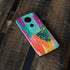 Etta Vee Turquoise Brush Stroke Moto E5 Plus Skin