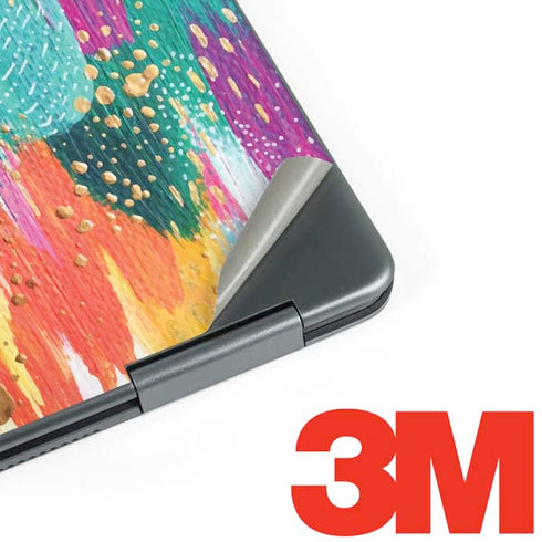 Etta Vee Turquoise Brush Stroke Notebook 9 Pro 13in (2017) Skin