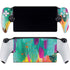 Turquoise Brush Stroke by Etta Vee PlayStation Portal Remote Player Skin