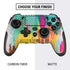 Etta Vee Turquoise Brush Stroke PlayStation Scuf Vantage 2 Controller Skin
