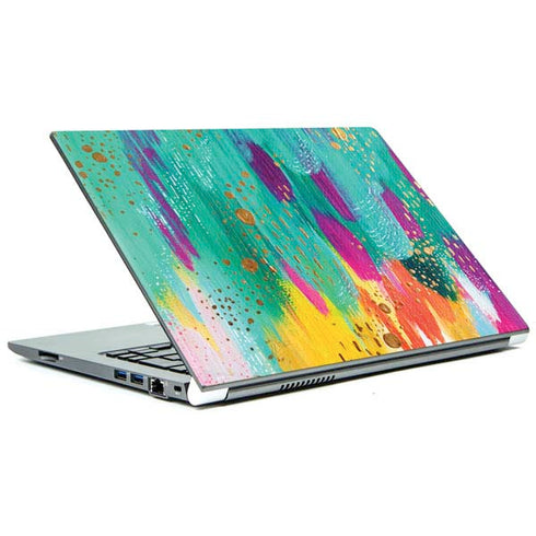 Etta Vee Turquoise Brush Stroke Portege Z30t/Z30t-A Skin