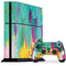 Etta Vee Turquoise Brush Stroke PS4 Console and Controller Bundle Skin