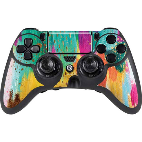 Etta Vee Turquoise Brush Stroke PS4/PC SCUF Impact Controller Skin