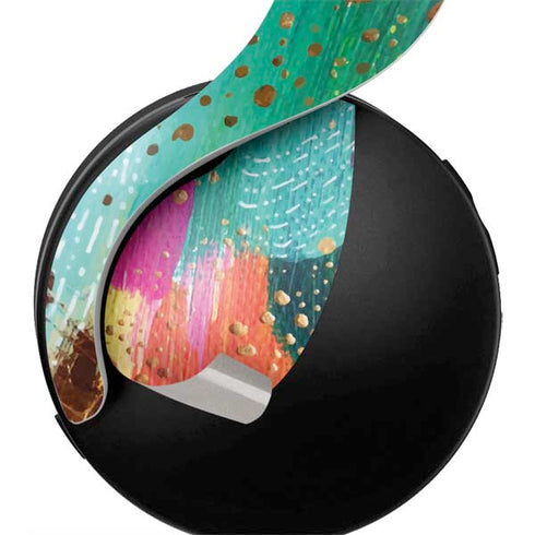 Etta Vee Turquoise Brush Stroke PULSE 3D Wireless Headset for PS5 Skin