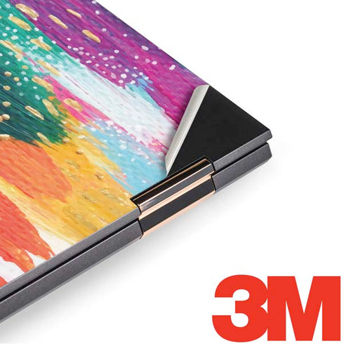 Turquoise Brush Stroke by Etta Vee HP Spectre Skin