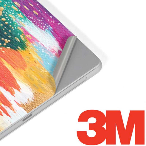 Etta Vee Turquoise Brush Stroke Surface Go Skin