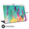Etta Vee Turquoise Brush Stroke Universal Laptop 12in (9.8 x 6.8in) Skin
