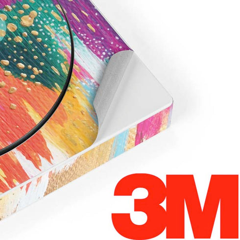 Etta Vee Turquoise Brush Stroke Xbox Adaptive Controller Skin