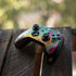 Etta Vee Turquoise Brush Stroke Xbox One Controller Skin