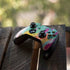 Etta Vee Turquoise Brush Stroke Xbox One Elite Controller Skin