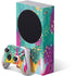 Turquoise Brush Stroke by Etta Vee Xbox Series S Skins