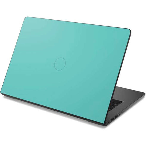 Turquoise Blue Solid Dell Chromebook Skin