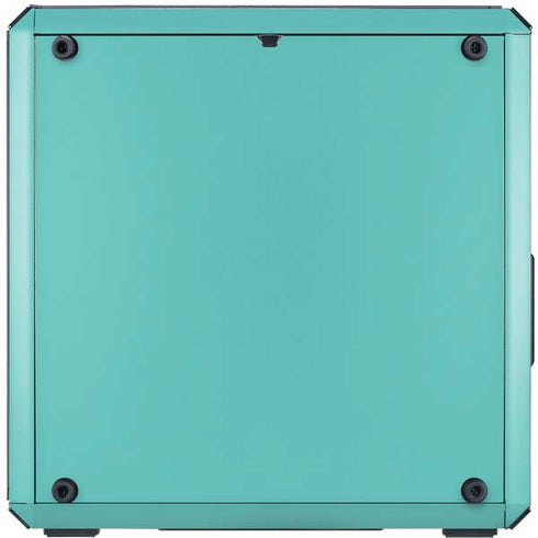 Turquoise Blue Solid Cooler Master MasterBox Q300L Mini Tower Skin