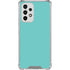 Turquoise Blue Solid Galaxy A53 5G Clear Case