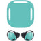 Turquoise Blue Solid Galaxy Buds Pro Skin